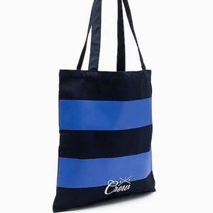 Jcrew striped canvas tote